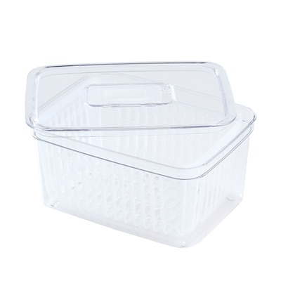 Opbevaringsboks med låg klar