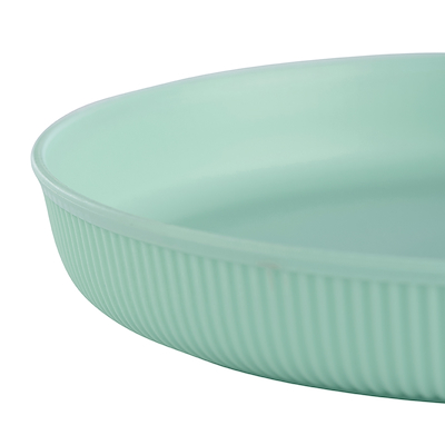 Tallerken pastelgrøn 4 stk 18,5 cm