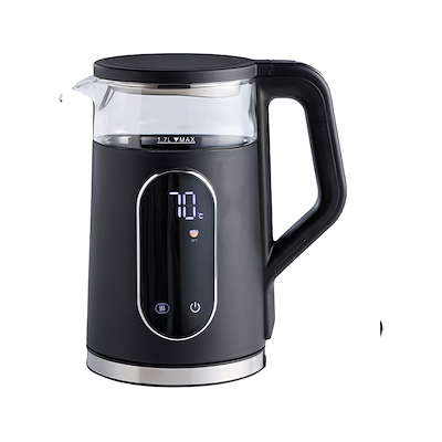 Adler digital elkedel sort 1,7 liter 2200 watt