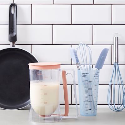 Pandekagepande sort Ø24 cm