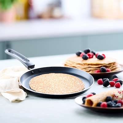 Pandekagepande sort Ø24 cm