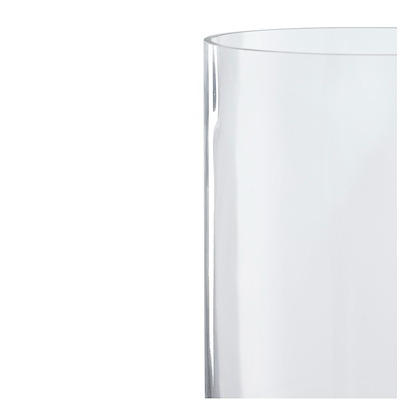 Vase cylinder glas Ø 15 cm H 30 cm