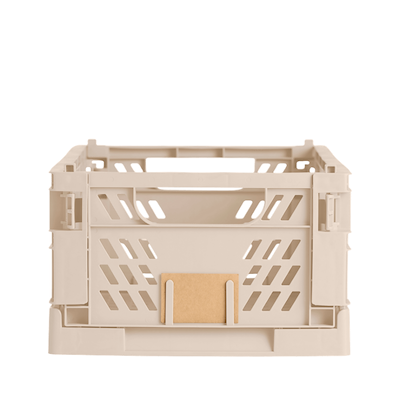 Stabelbar foldekasse natural 50x33x20 cm