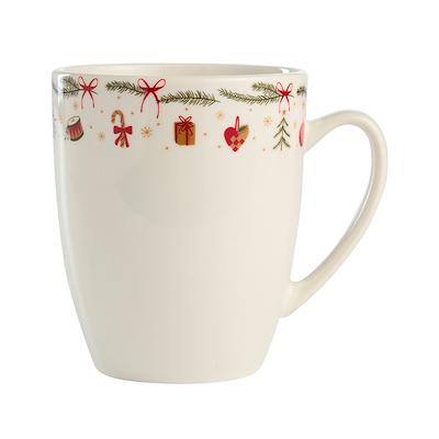 Krus med julemotiv 30 cl