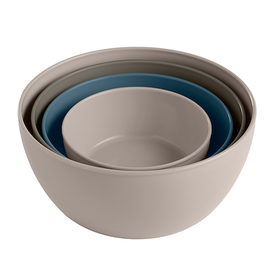 Skålesæt med låg 4 stk.