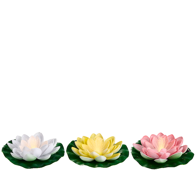Lilly åkande solcellelampe assorteret Ø 17.5 cm
