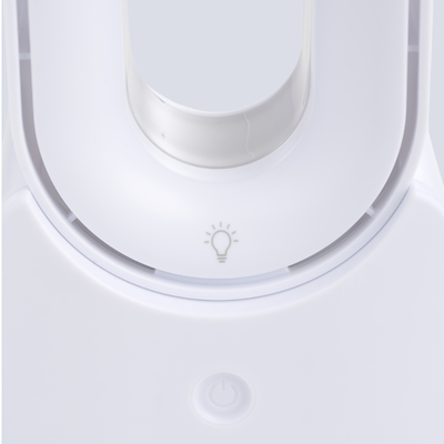 Bordventilator med LED H 34 cm