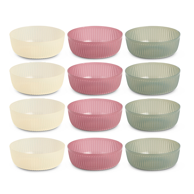 Skålesæt 4 stk. Ø 15 cm i assorterede farver