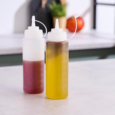 Dressingflaske 400 ml 2 stk.