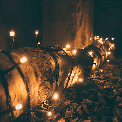 Det Gamle Apotek lyskæde udendørs 360 LED