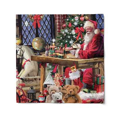 Det Gamle Apotek servietter julemand 20 stk 33x33 cm