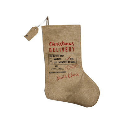 Det Gamle Apotek julesok H40 cm