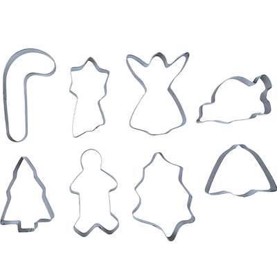 Det Gamle Apotek kageudstikkere 8 stk.