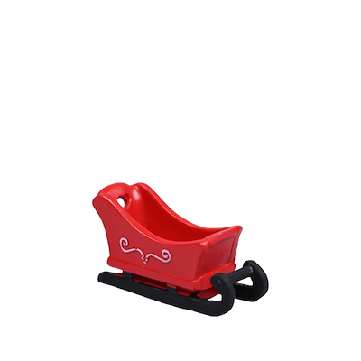 Det Gamle Apotek slæde til nisser H4 cm