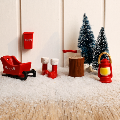 Det Gamle Apotek nisselanterne H5 cm