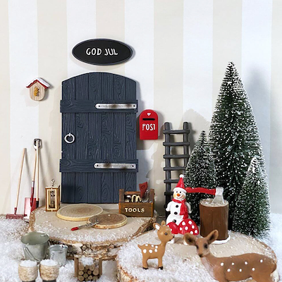 Det Gamle Apotek huggeblok til nisser