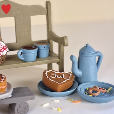 Det Gamle Apotek te sæt til nisser