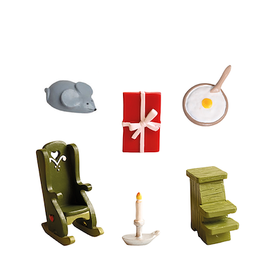 Det Gamle Apotek nissedør tilbehør 6/boks