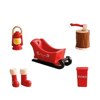 Det Gamle Apotek nissedør tilbehør 5 dele