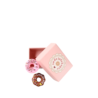 Det Gamle Apotek småkageæske til nisser 2,5x3 cm