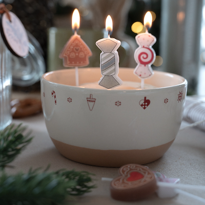 Det Gamle Apotek kagelys 5 stk.