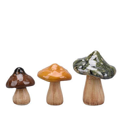 Det Gamle Apotek dekorativ svamp 3 stk.