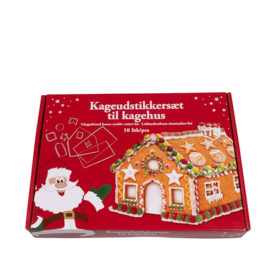 Det Gamle Apotek kageudstikker til kagehus 10 dele