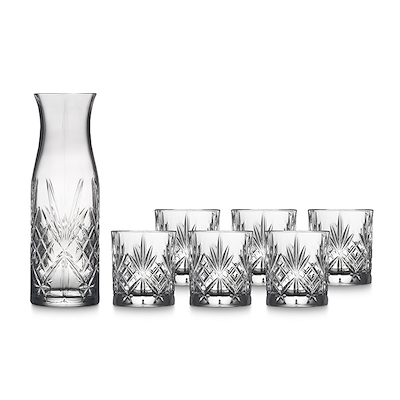 Lyngby Glas Melodia karaffel klar glas 1 liter