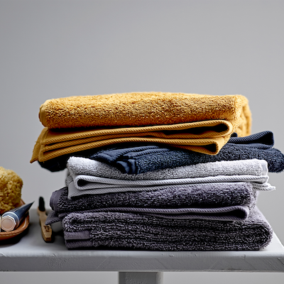 Södahl Organic Comfort vaskeklud light grey 30x30 cm