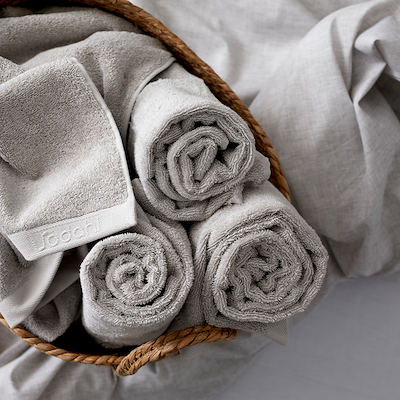 Södahl Organic Comfort vaskeklud light grey 30x30 cm