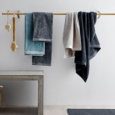 Södahl Organic Comfort vaskeklud light grey 30x30 cm