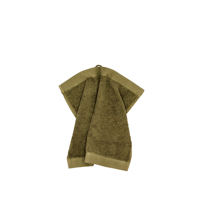 Södahl Organic Comfort vaskeklud khaki 30x30 cm