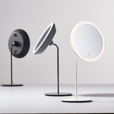 Zone bordspejl white 18x34 cm