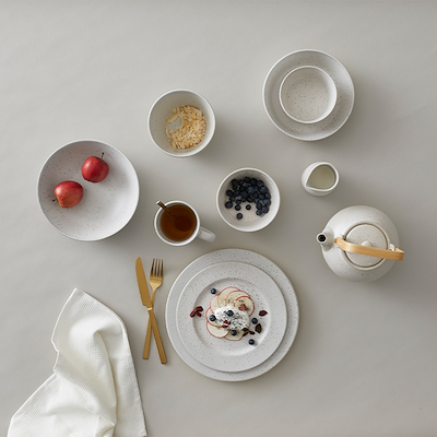 Bitz tallerken creme 22 cm