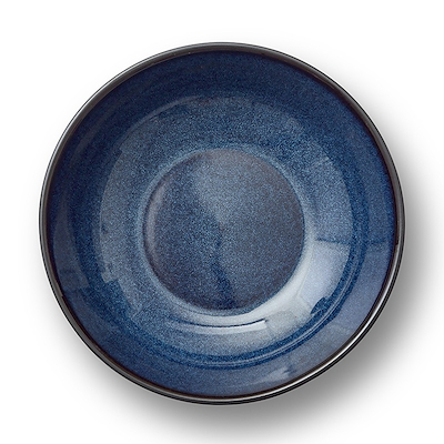 Bitz pastaskål sort/blå 20 cm