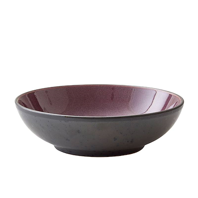 Bitz pastaskål sort/lilla 20 cm