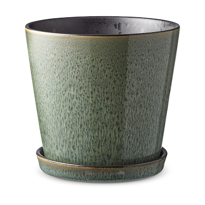 Bitz urtepotteskjuler stentøj grøn Ø14 cm