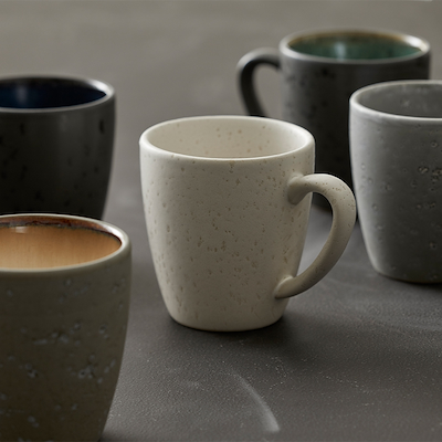 Bitz krus amber/sort 19 cl