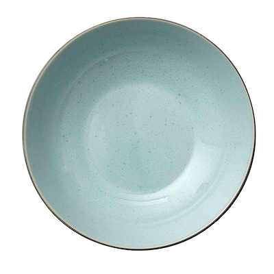 Bitz pastaskål lyseblå/grå 20 cm