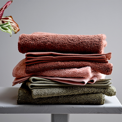 Södahl Organic Comfort håndklæde pale rose 40x60 cm