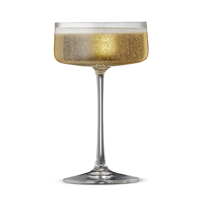 Lyngby Glas Zero champagneskål 4 stk. 26 cl