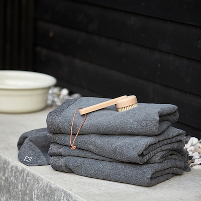 Zone Inu spahåndklæde grey 70x140 cm