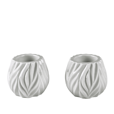 Morsø Flame fyrfadsstager grå 2 stk.