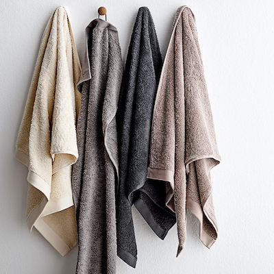 Södahl Organic Comfort håndklæde grey 90x150 cm