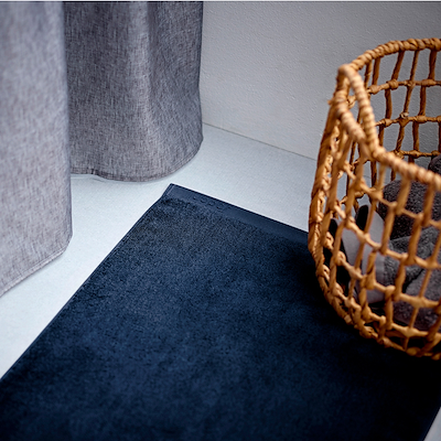 Södahl Comfort Organic bademåtte indigo blå 50x80 cm