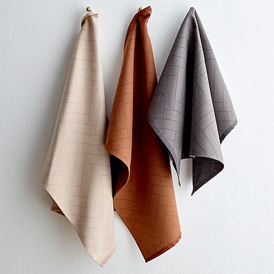 Södahl Tiles viskestykke beige 50x70 cm