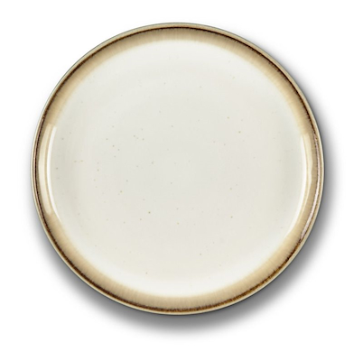 Bitz Gastro tallerken grå/creme 17 cm