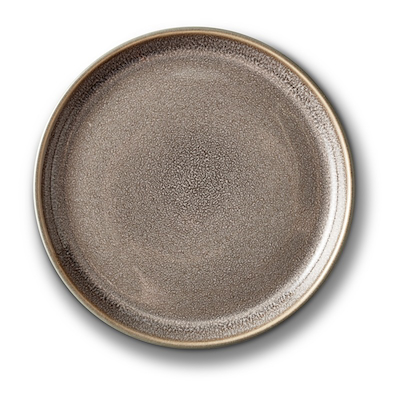 Bitz Gastro flad tallerken grå/grå 17 cm