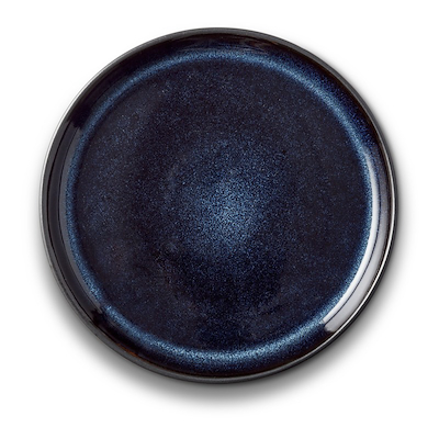 Bitz Gastro tallerken sort/mørkeblå 17 cm