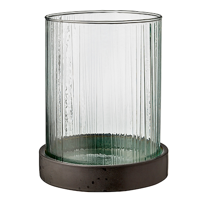 Bitz Hurricane lysestage grøn H24 cm